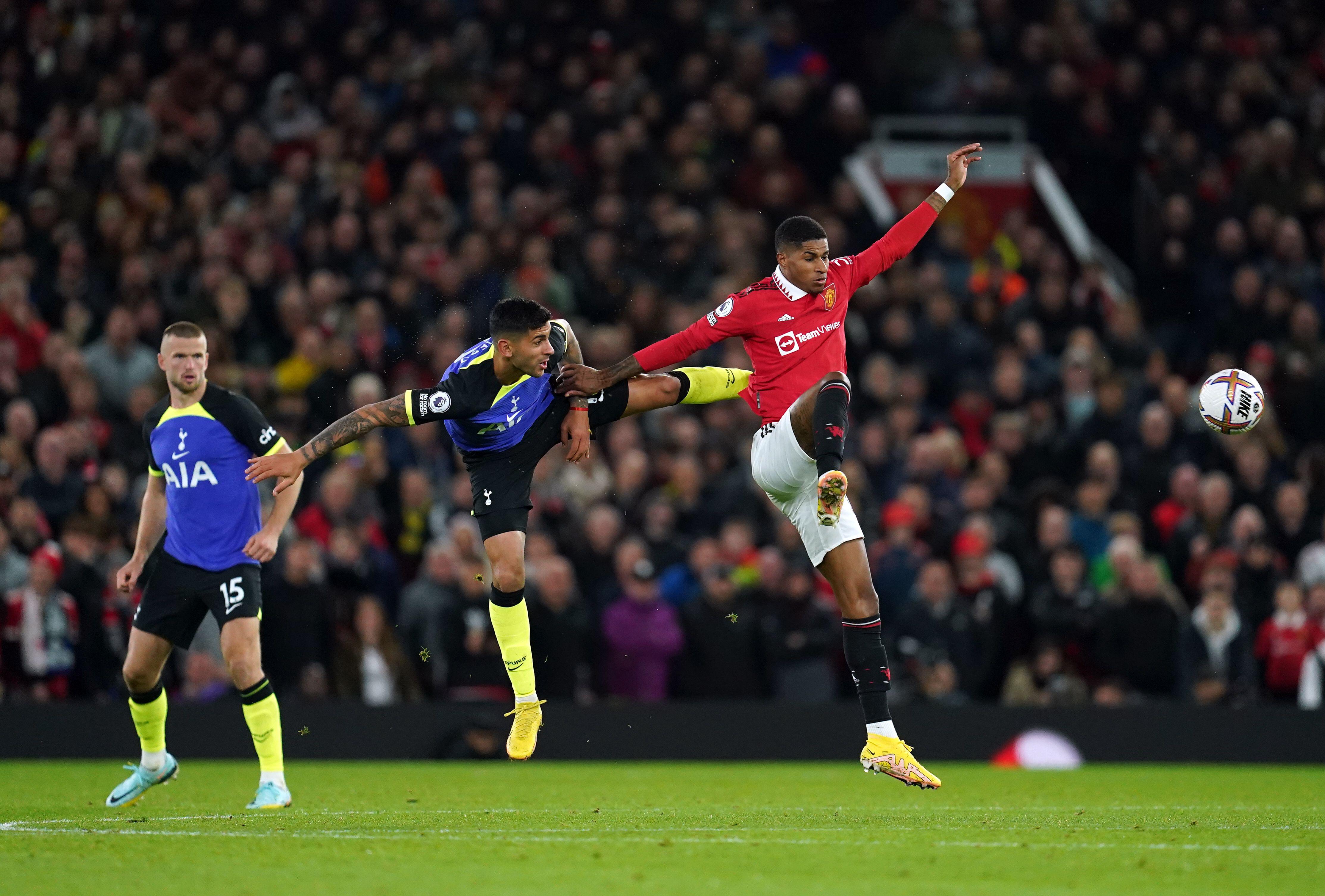 Thierry Henry savages Man Utd star Marcus Rashford for miss against  Tottenham but Patrice Evra leaps to his defence