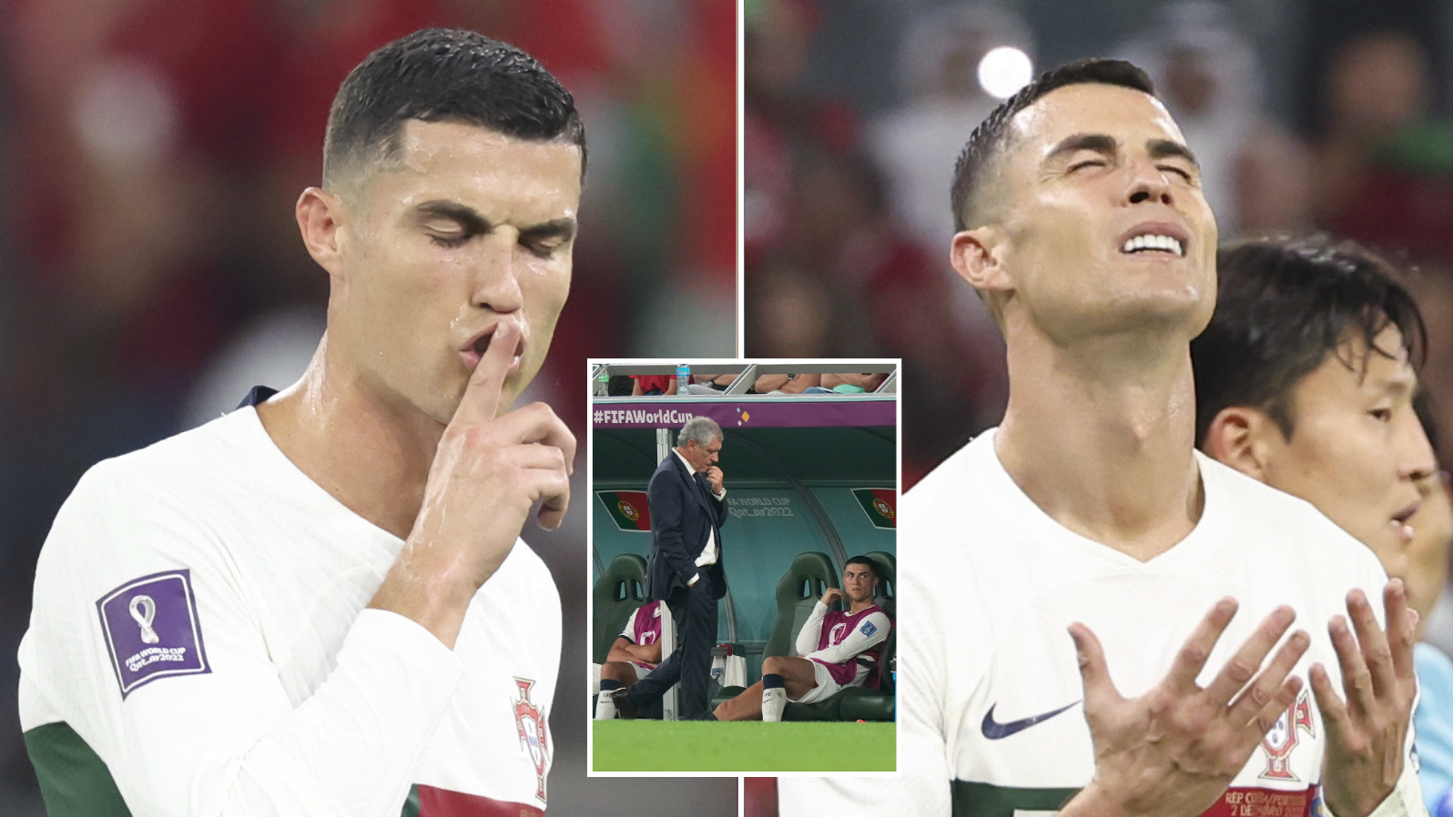 World Cup 2022: Portugal coach 'really didn't like' Ronaldo's reaction to  being subbed off