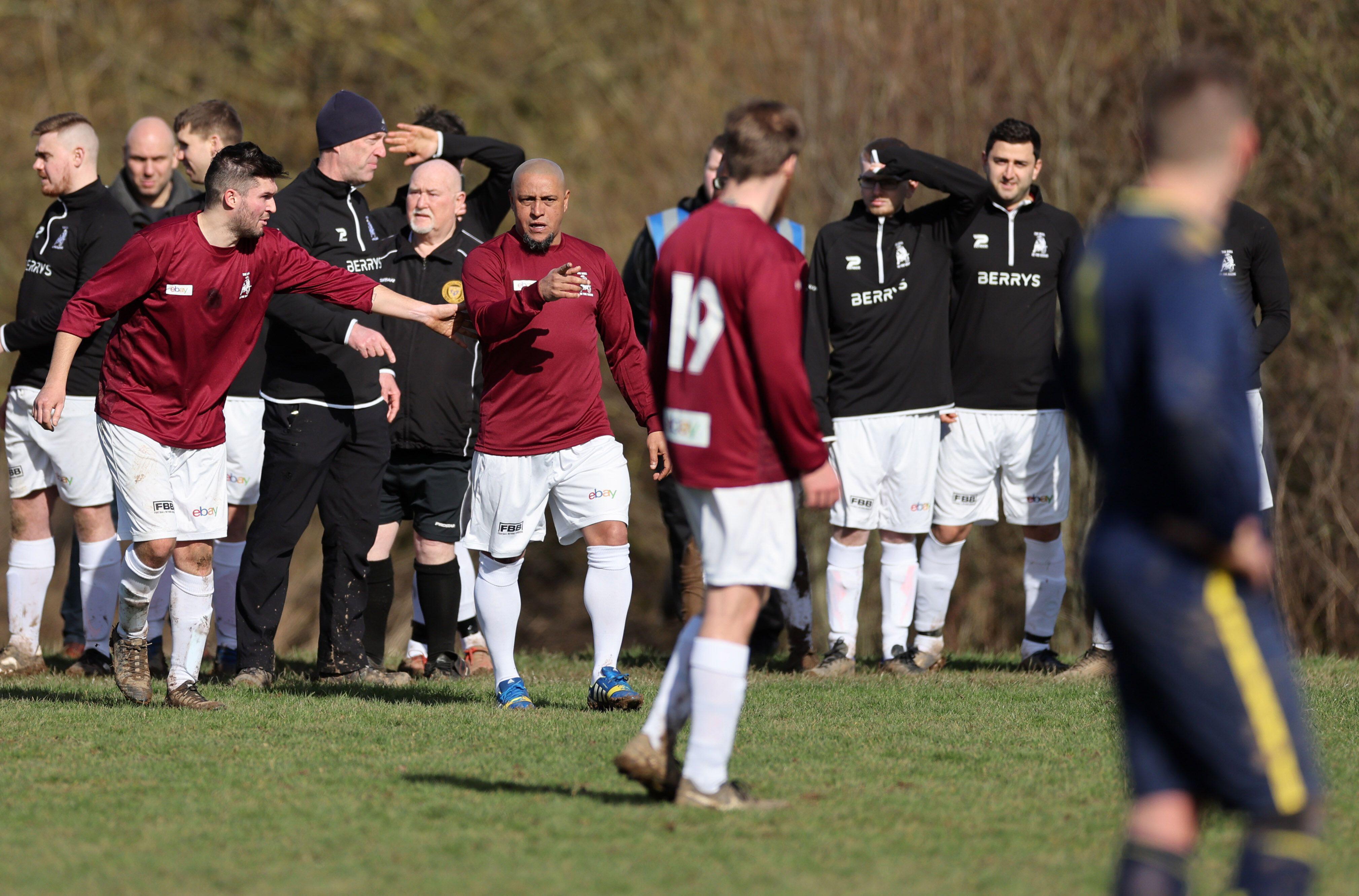 Roberto Carlos set to get a taste of English Sunday league football