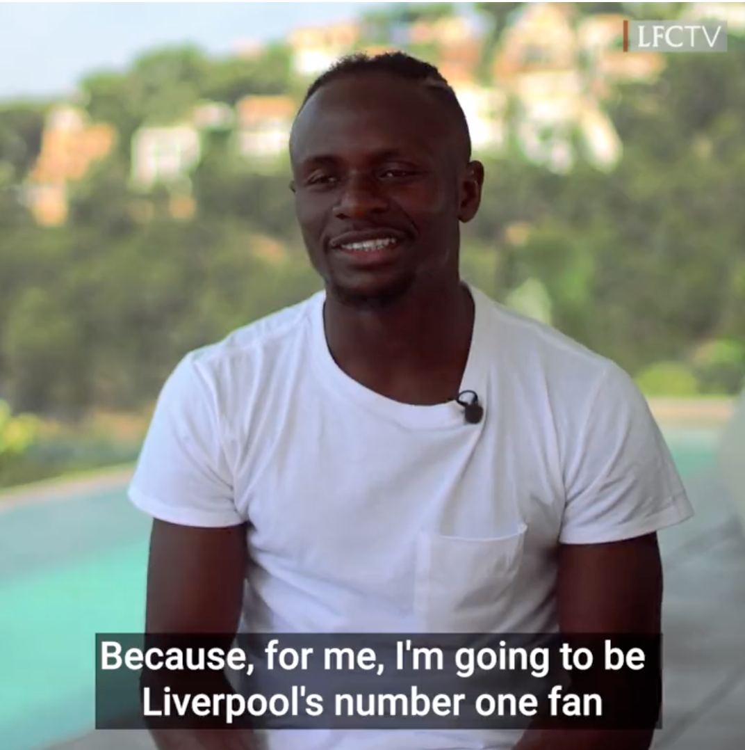 Sadio Mane's farewell interview: 'I am now Liverpool's No.1 fan' - Liverpool  FC