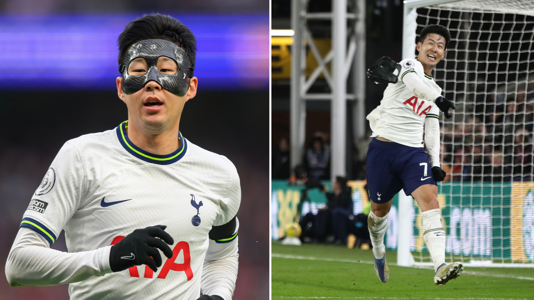 Why is Son Heung-Min wearing a face mask against Aston Villa?, Football