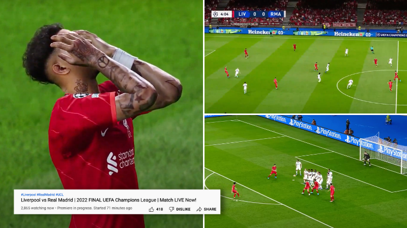 Thousands Of People Watch FIFA 22 Stream On  Thinking It's Champions  League Final