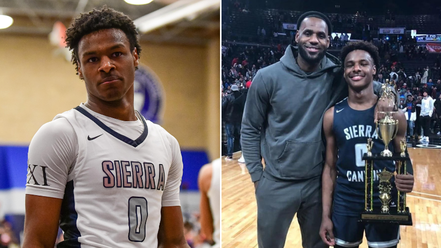 Wellllll ATL shawty: LeBron James reacts to Bronny James' position in NBA  mock draft 2024