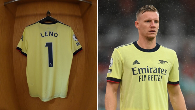 arsenal away kit leno