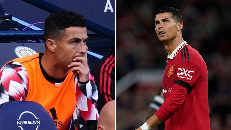 Manchester City superstar spotted leaving Etihad Stadium with Cristiano  Ronaldo's Manchester United shirt after 6-3 derby win - Reports