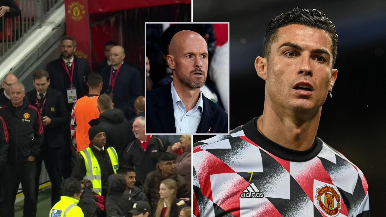 Ronaldo refused to come on as sub for United, Ten Hag says