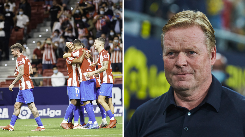 Ronald Koeman Blamed Thomas Lemar's Goal For Atletico Madrid Against Barcelona On Nico Gonzalez - Vimarsana News