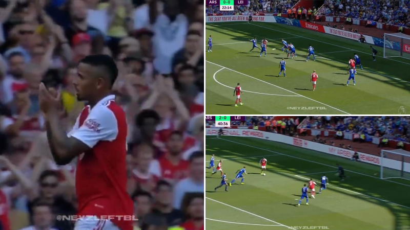 Gabriel Jesus' outrageous highlights against Leicester City, he was simply unplayable - Vimarsana News