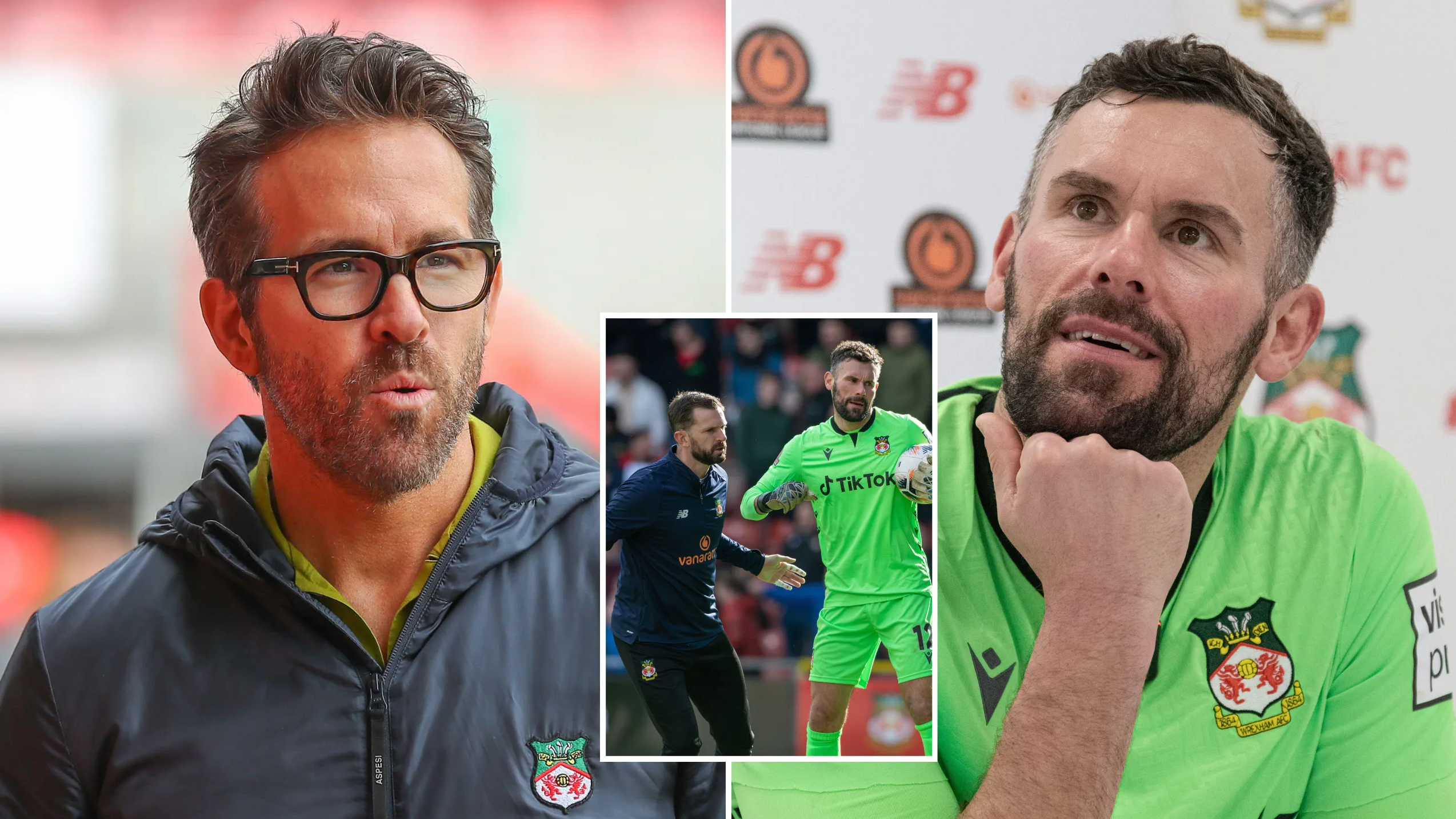 Ryan Reynolds responds to Wrexham goalkeeper replaced by Ben Foster