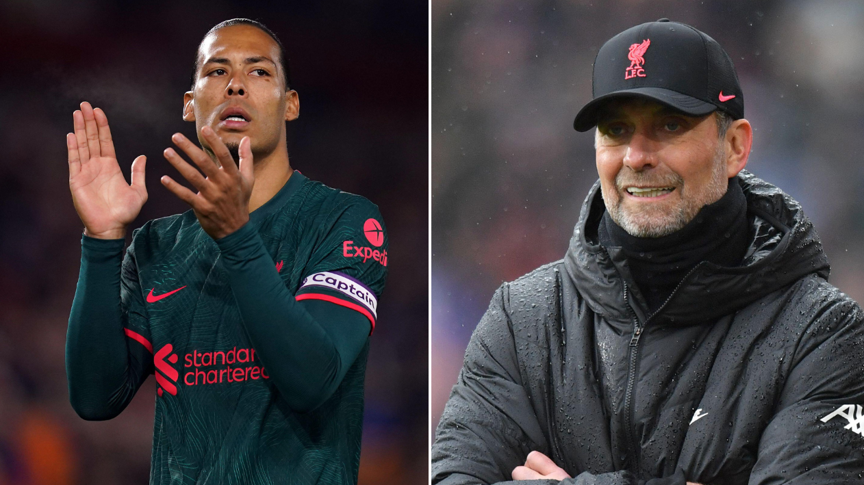 Liverpool's Virgil van Dijk to miss more than a month with hamstring  injury, Jurgen Klopp confirms