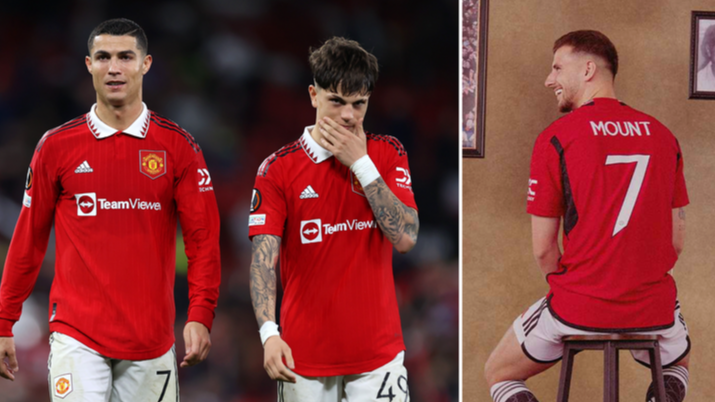 A history of Man Utd's No.7s: From Eric Cantona to Cristiano Ronaldo, David  Beckham to Mason Mount