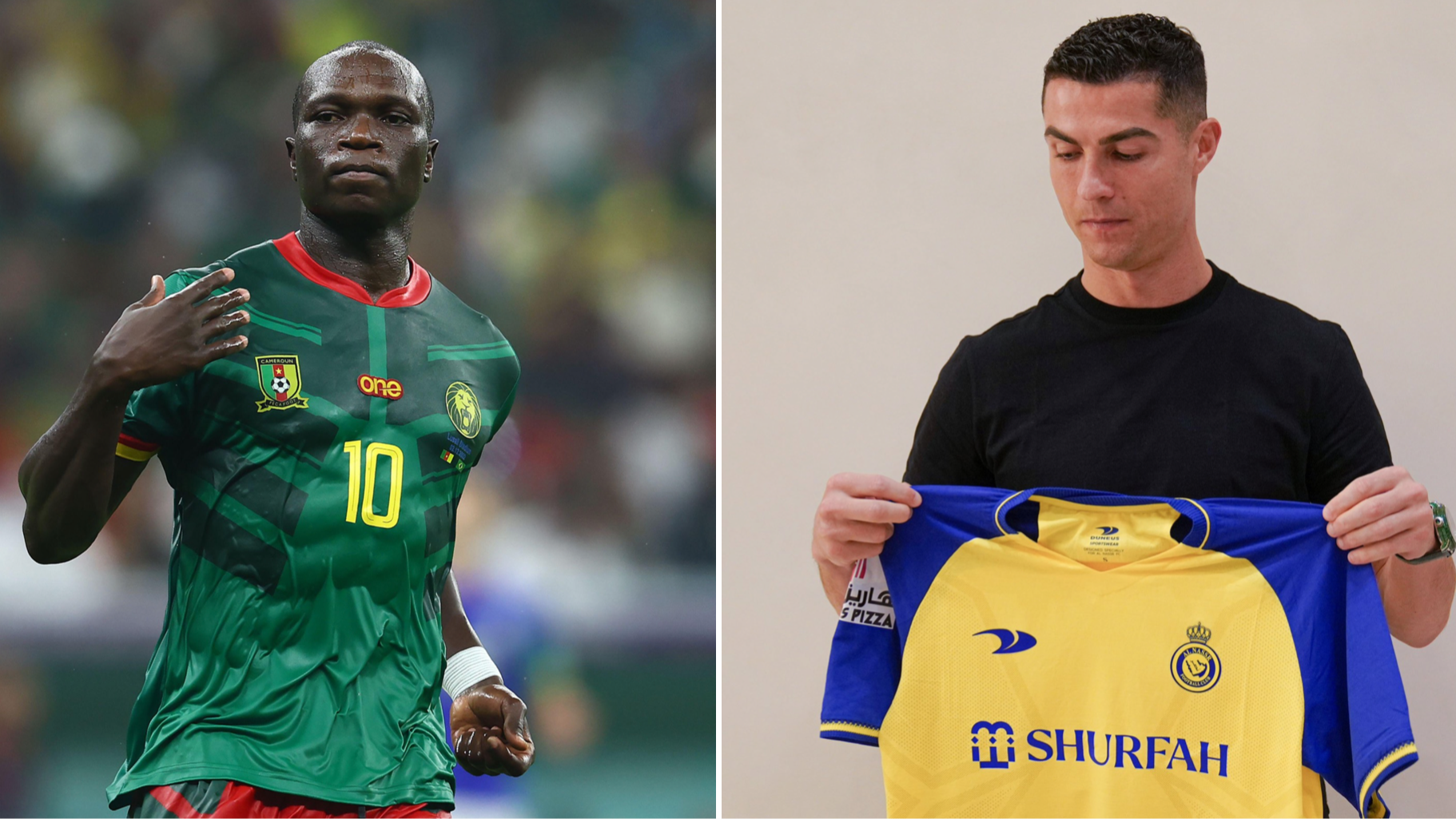 Vincent Aboubakar brutally released by Al Nassr in order to register Cristiano  Ronaldo