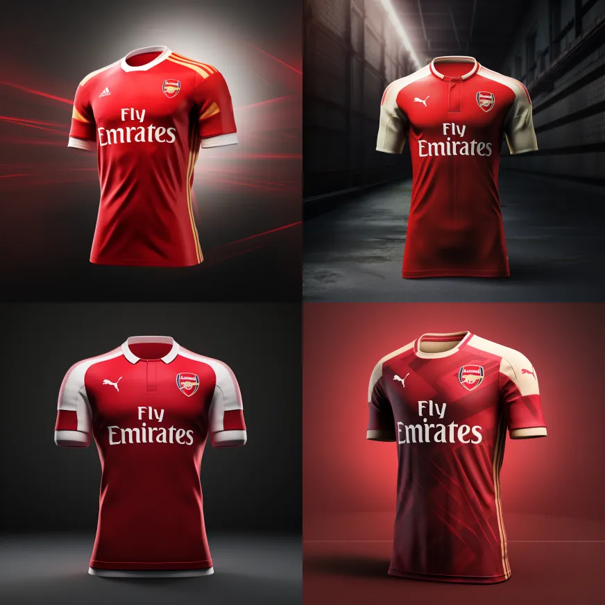 AI creates what Liverpool, Man Utd and Arsenal home kits will look