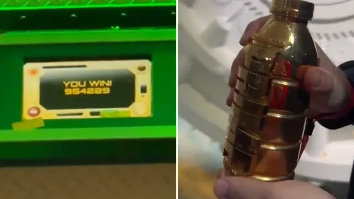 KSI and Logan Paul's golden Prime bottle worth $500,000 was accidentally  leaked by another r