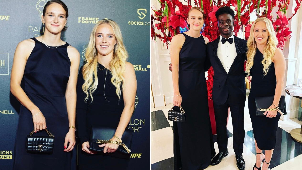 Beth Mead and Vivianne Miedema are the 'new Posh and Becks', Celebrities