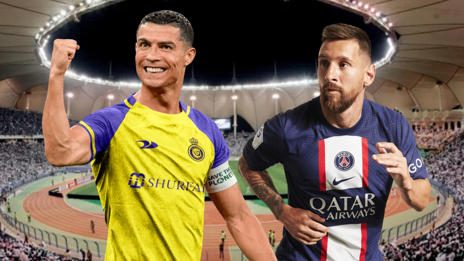 The final GOAT showdown? Messi's PSG beats Ronaldo's All Star Saudi team -  Doha News
