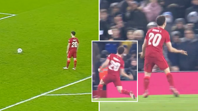 Liverpool's Diogo Jota Celebrates In Front Of Leicester Fans After Scoring Winning Penalty In League Cup - Vimarsana News