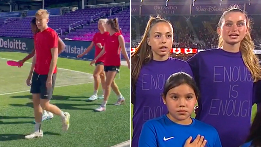 USWNT Wore Inside Out Shirts Protesting US Football Federation