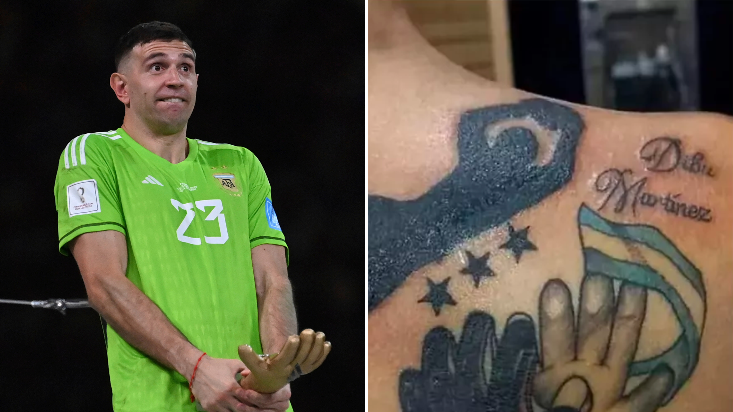 Argentinians rush to tattooists for Messi portrayals  Daily Sabah