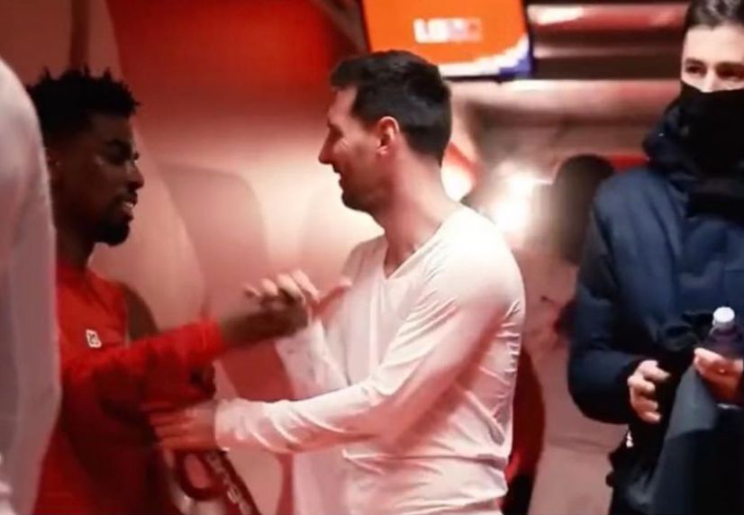 Lille's Angel Gomes reveals the 'surreal' moment PSG star Lionel Messi  asked for his shirt