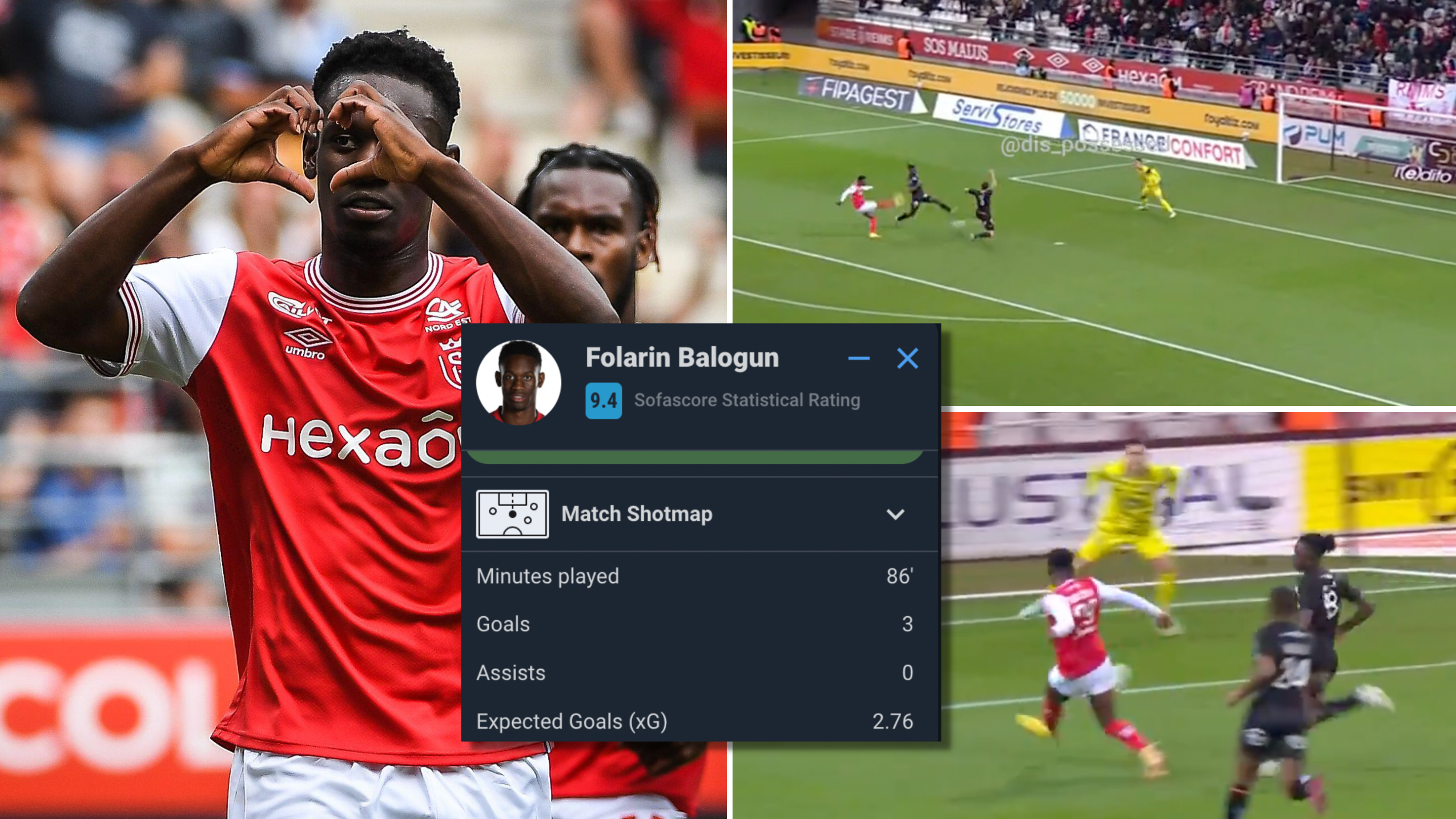 Arsenal loanee overtakes Kylian Mbappe in Ligue 1 Golden Boot race after hat-trick