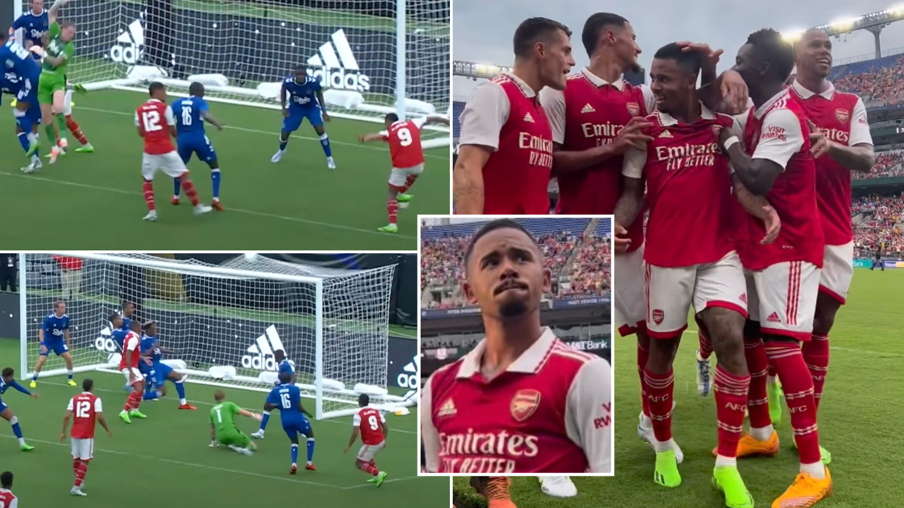 Gabriel Jesus strikes early in Arsenal's 2-0 friendly win over