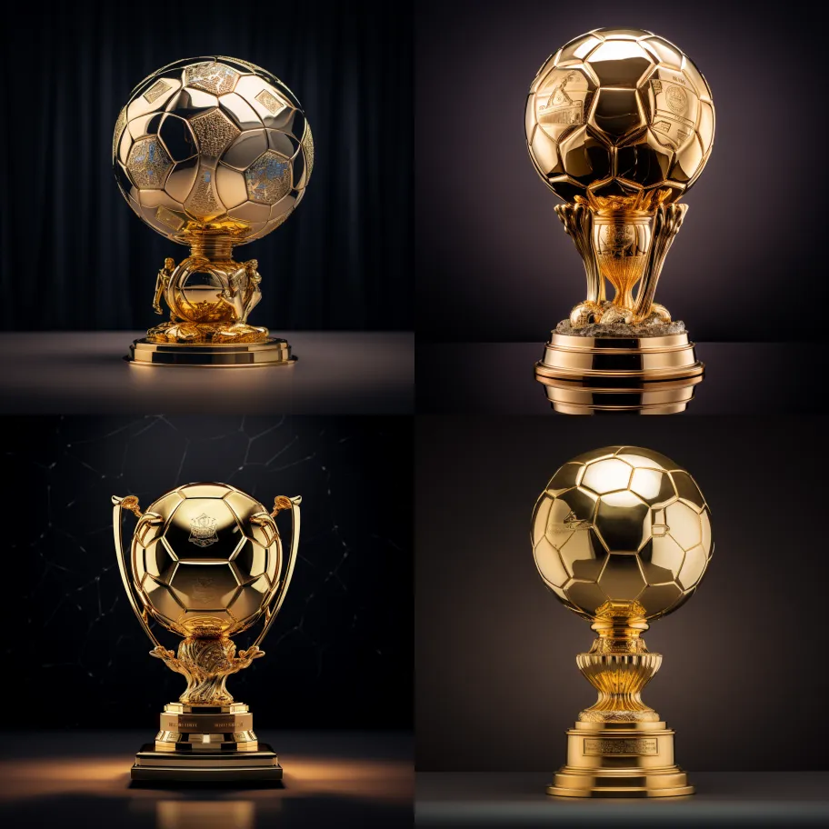 Trophée boxing ballon 3D