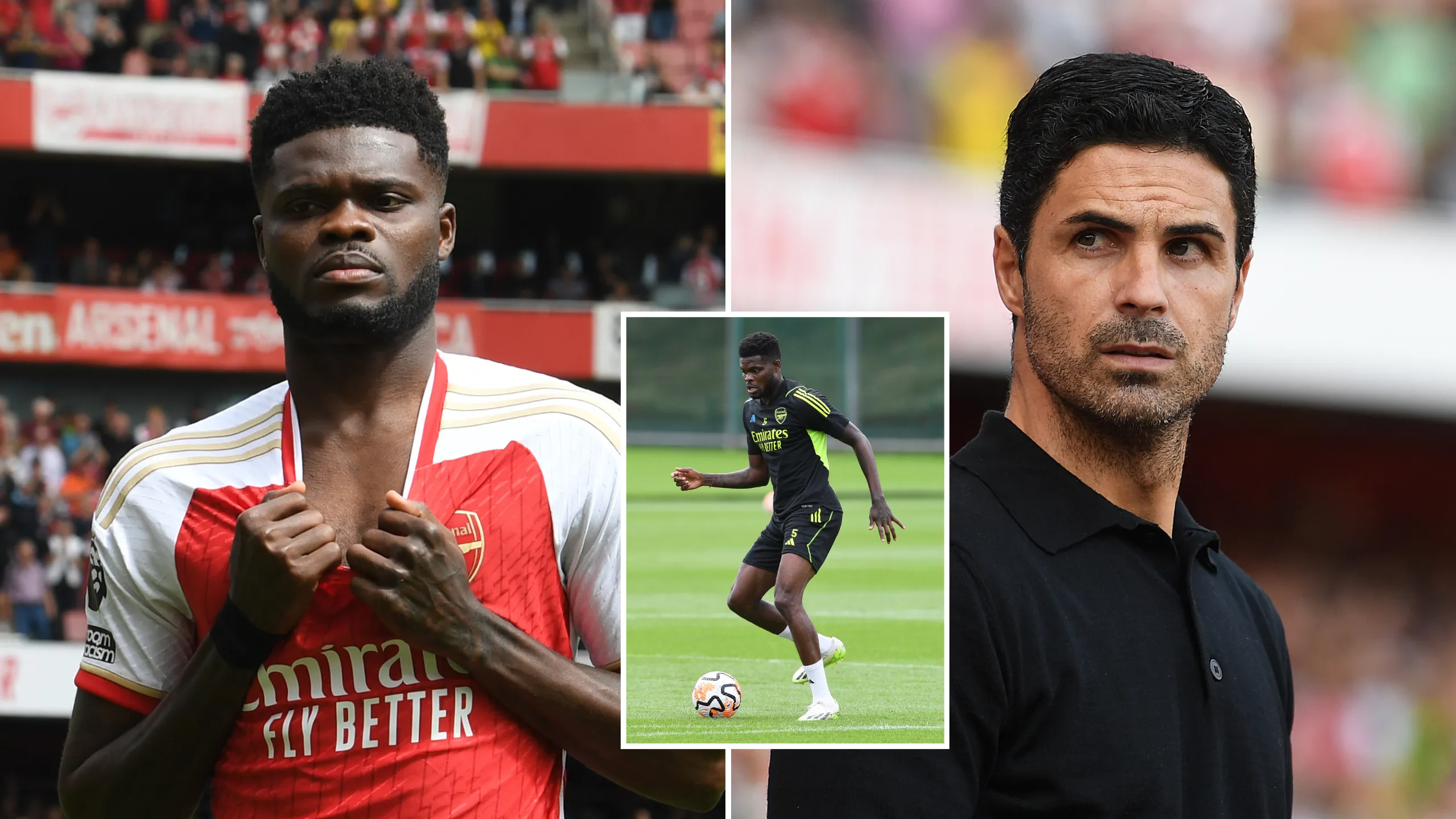 Arsenal vs Man City: Gunners' form without Thomas Partey laid bare