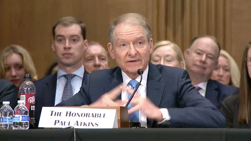 Atkins To Take Lead of SEC Amidst Staff Cuts, Market Turmoil Atkins To Take Lead of SEC Amidst Staff Cuts, Market Turmoil