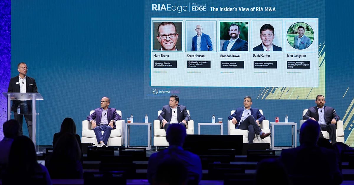 RIA Edge Panel: M&A Is Evolving but ‘Here to Stay’