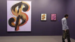 dollar signs art Andy Warhol dollar signs art Andy Warhol