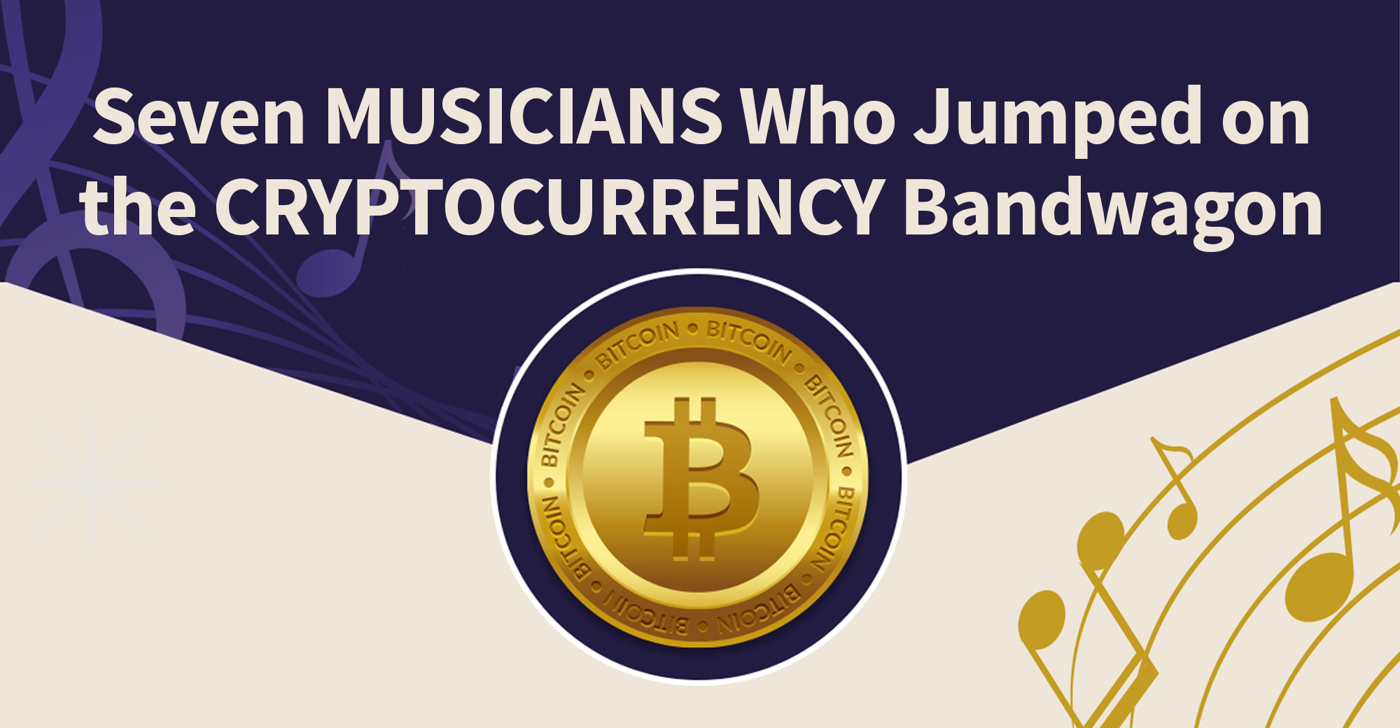 Seven Musicians Who Jumped on the Cryptocurrency Bandwagon