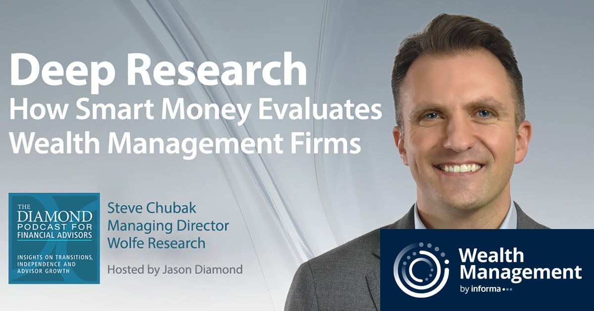 The Diamond Podcast: Wolfe Research's Steve Chubak on Firm Growth