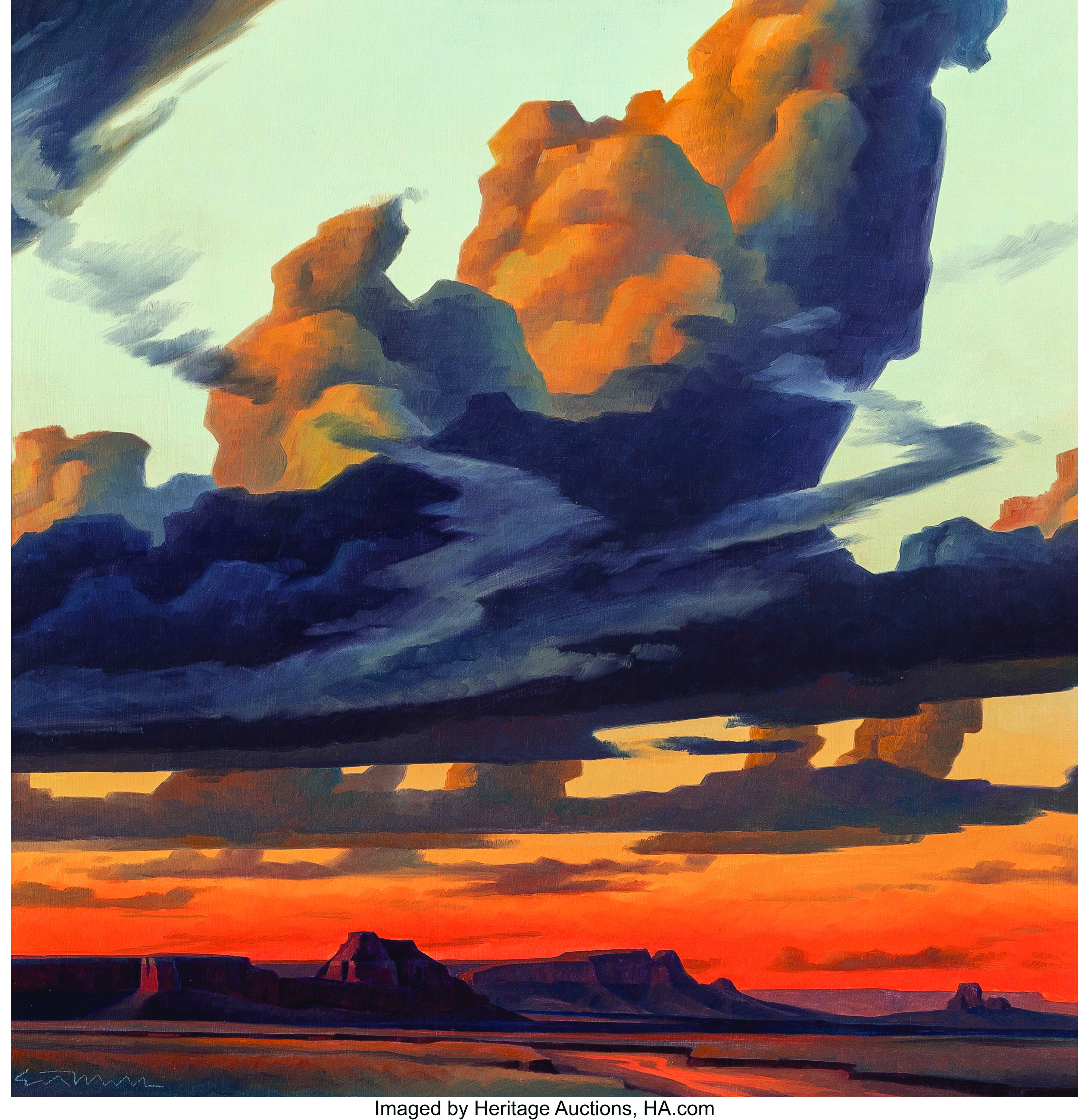 Ed_Mell_Drifting_Clouds_at_Sunset_Heritage_Auctions.jpg