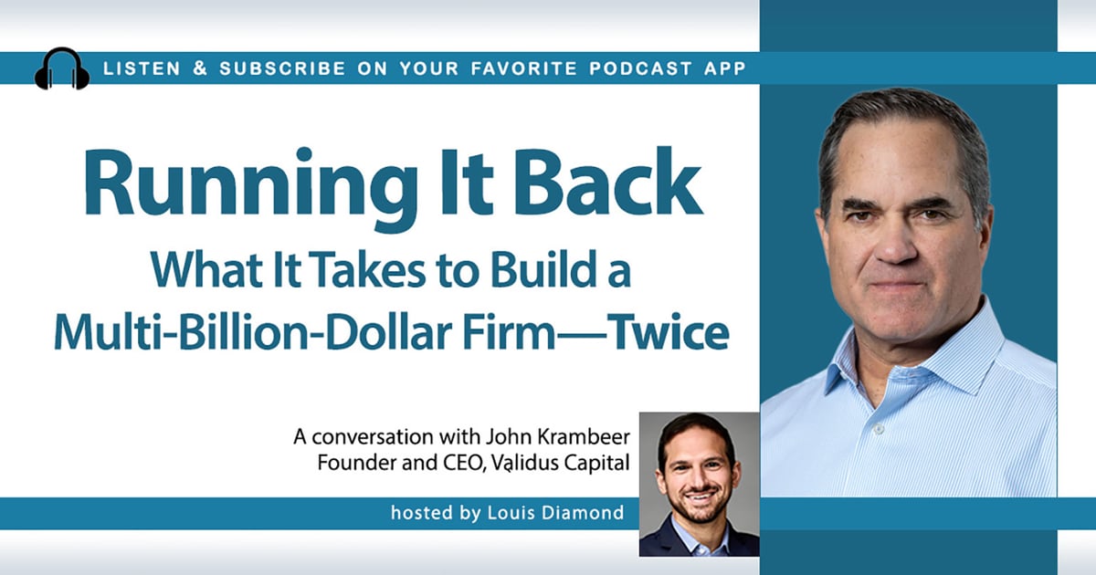 The Diamond Podcast: Validus Capital CEO John Krambeer