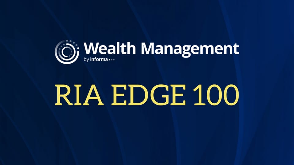 Wealth Management 2026 RIA Edge 100