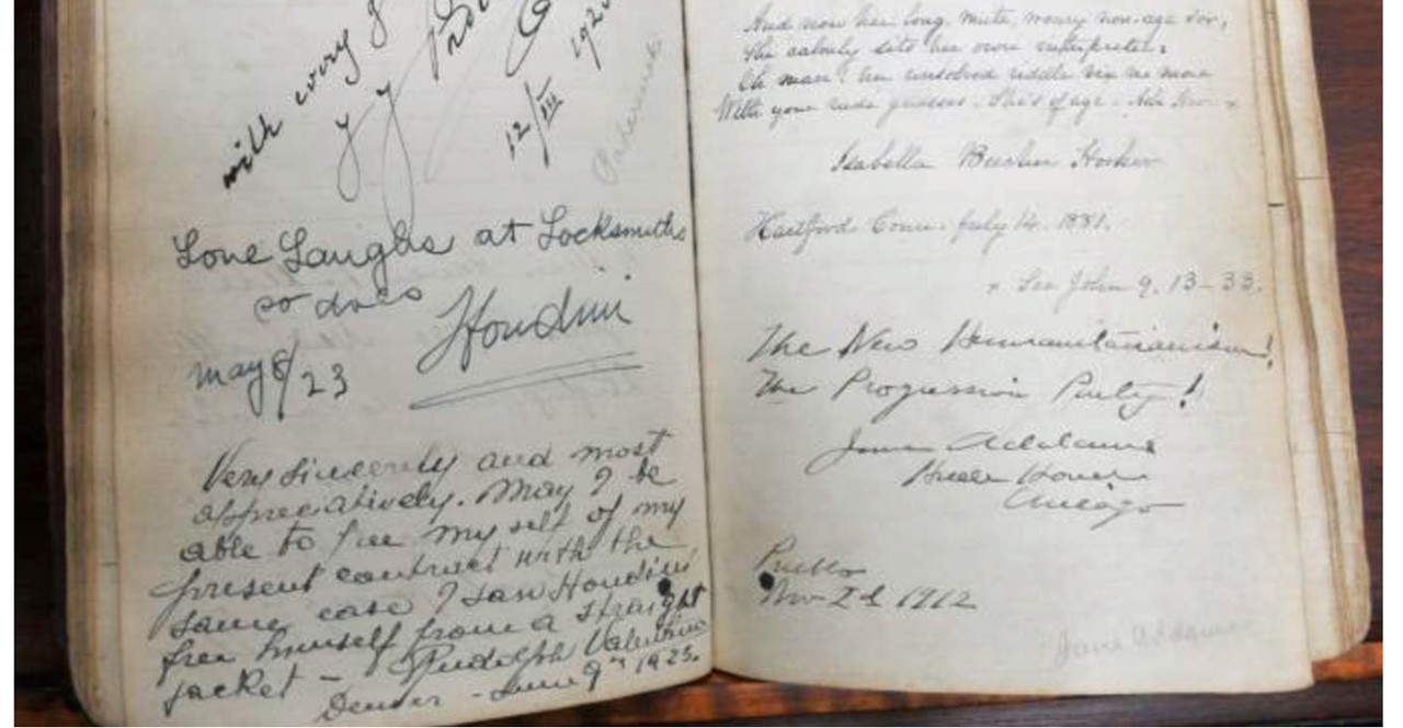 Rare Autograph Album up for Auction
