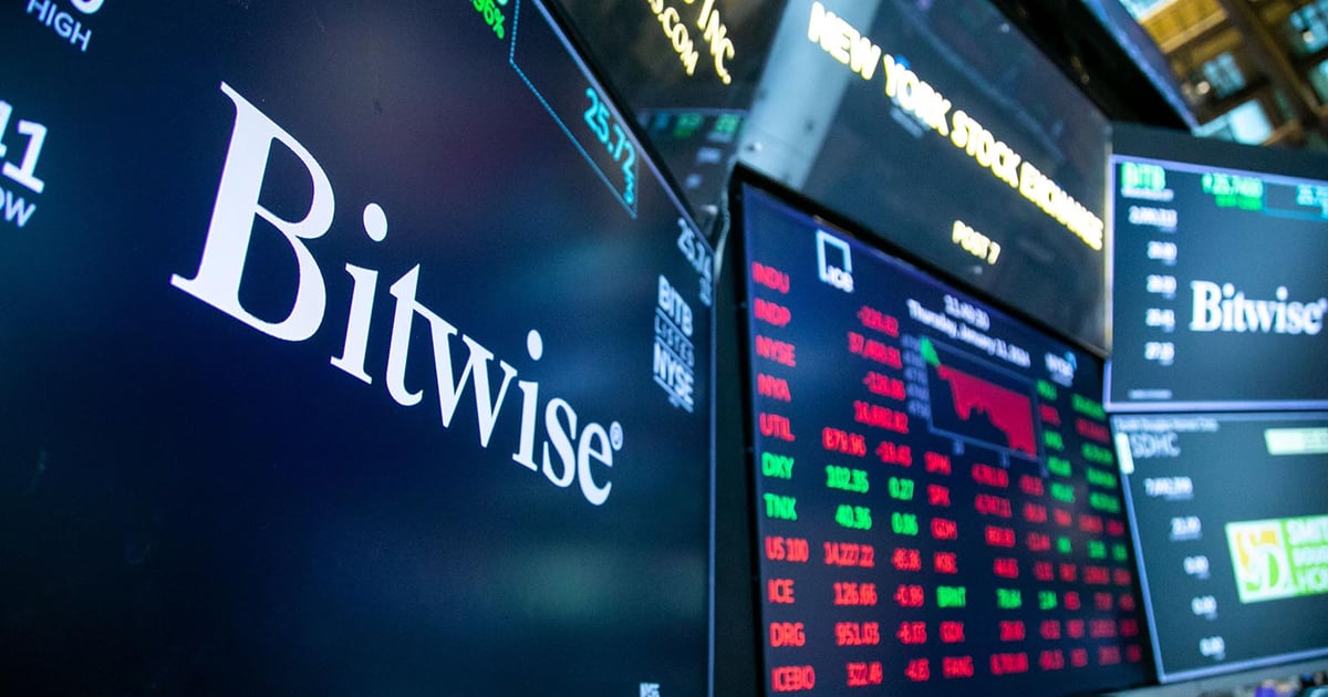 Bitwise Launches First Model Portfolios Focused on Crypto ETFs