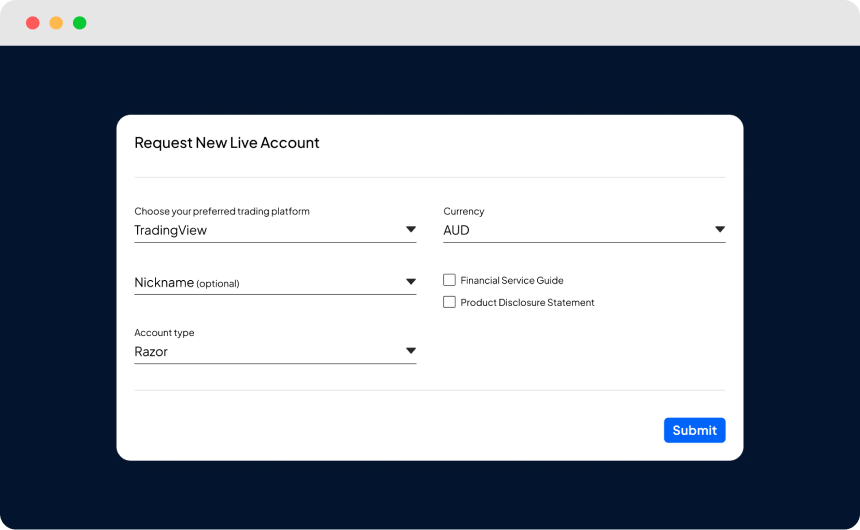 demo account with Pepperstone