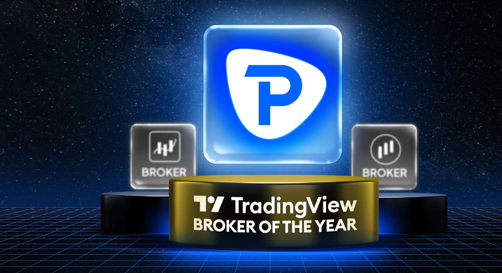 trader on phone