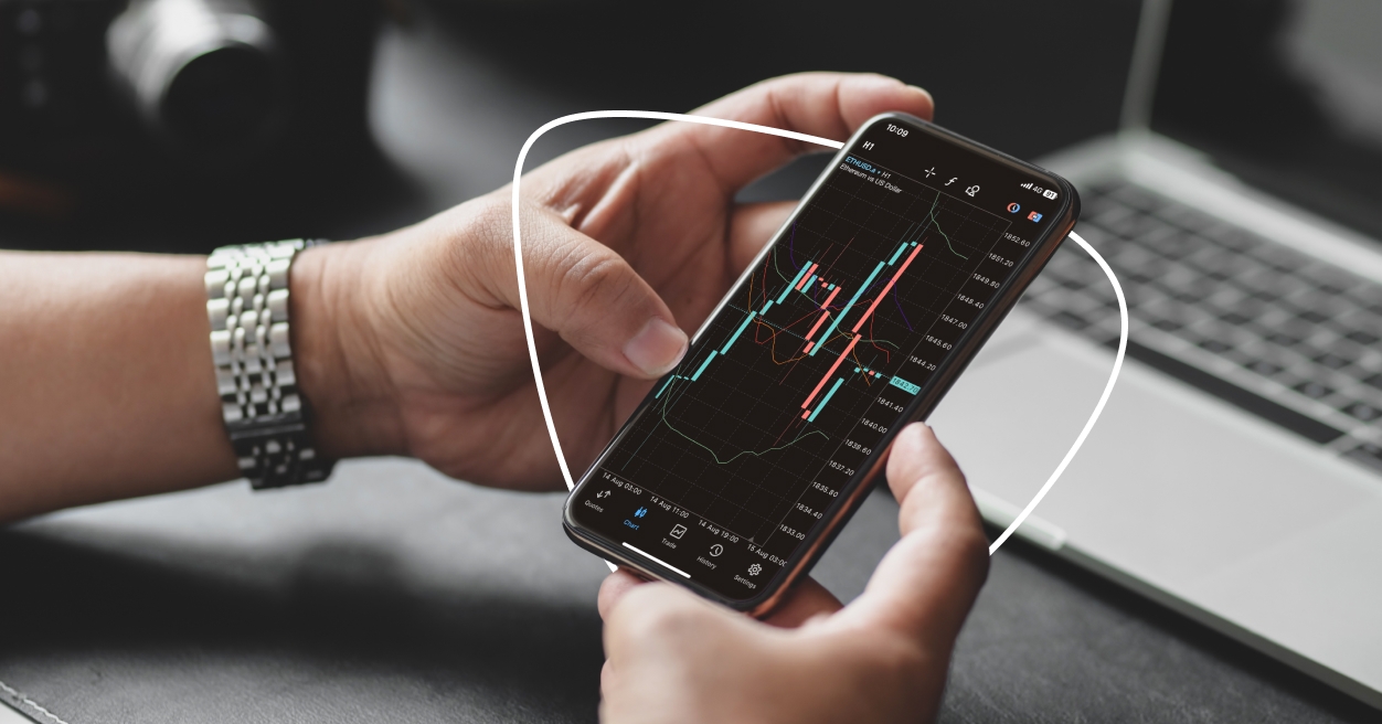 trading-graph-on-mobile
