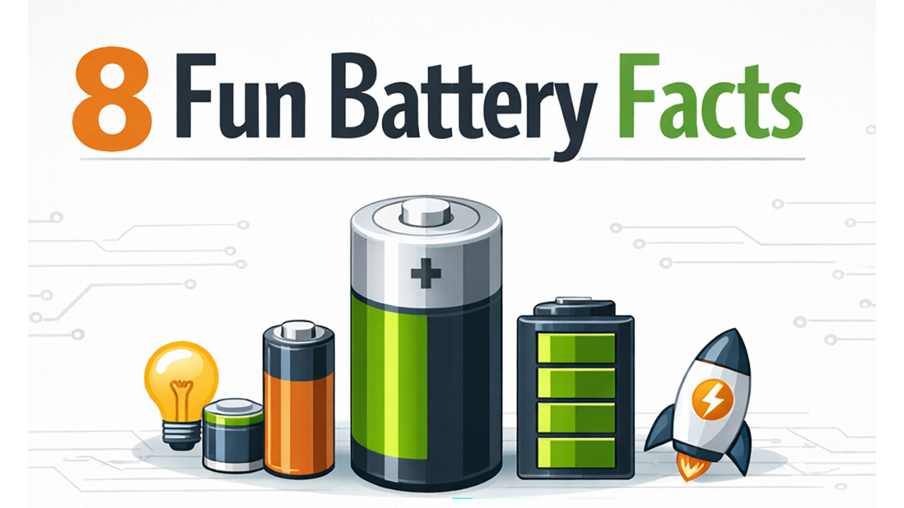 8 Fun Battery Facts You Probably Didn’t Know