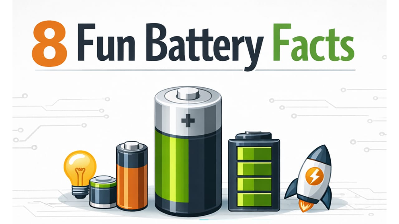 8 Fun Battery Facts You Probably Didn’t Know
