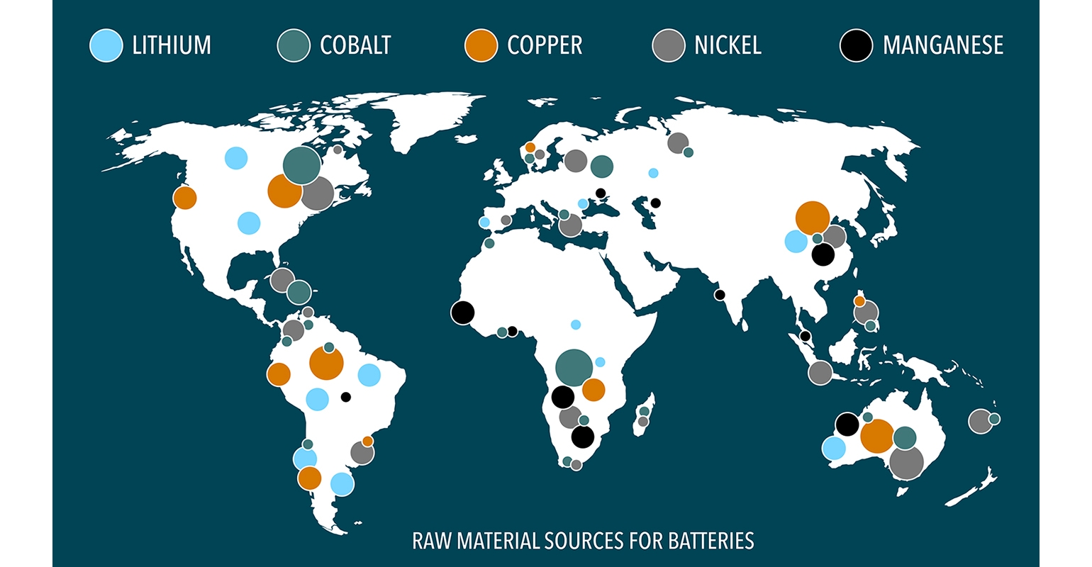 Report: EV Battery Material Demand to Skyrocket