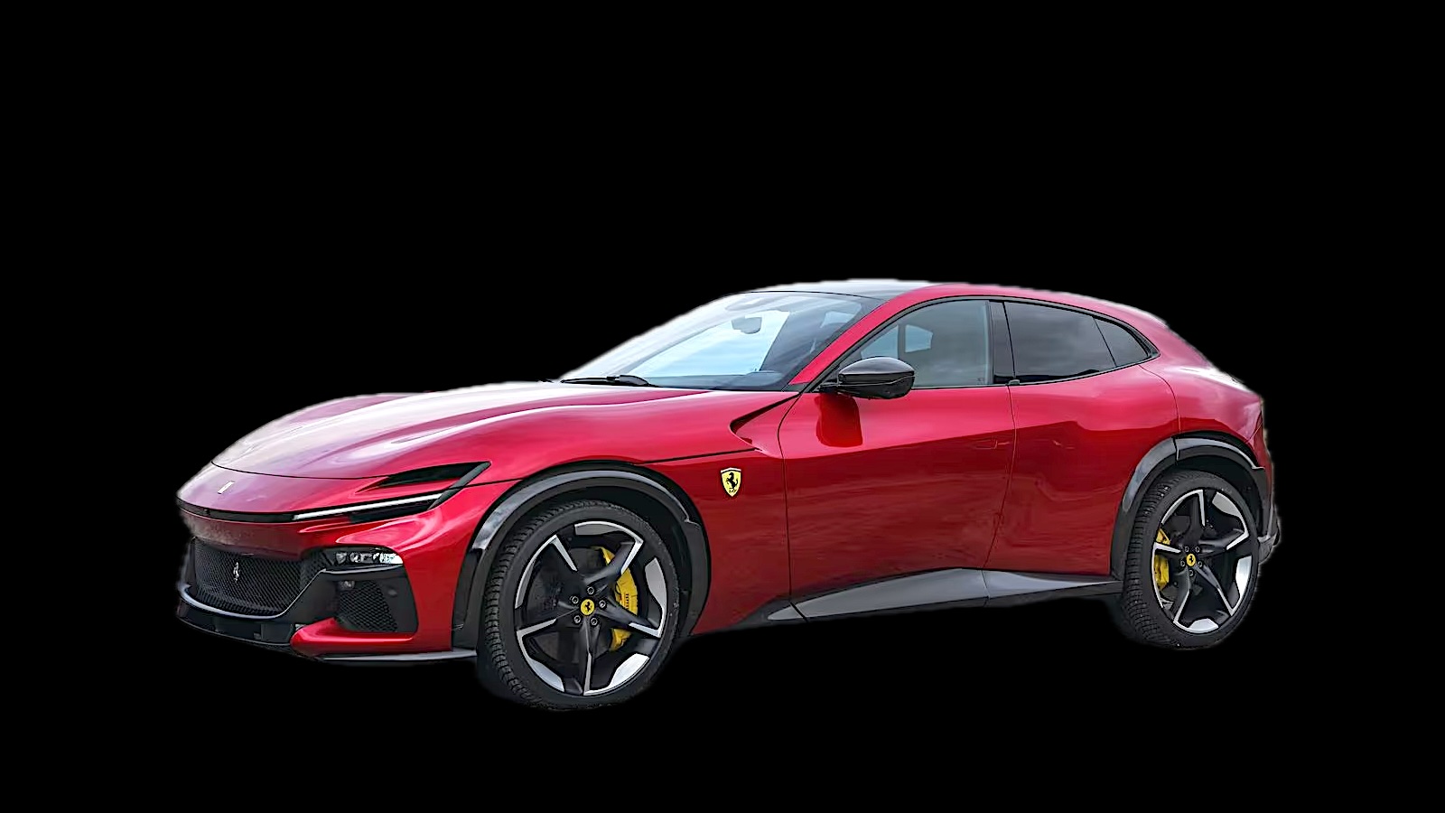 The upcoming Ferrari Luce will be a crossover SUV like the V12-powered Purosangue.