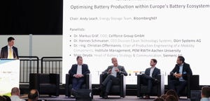 Battery Show Europe conference panel