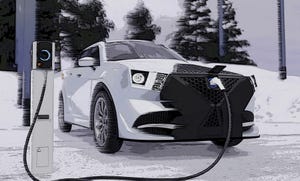EV charging in winter 