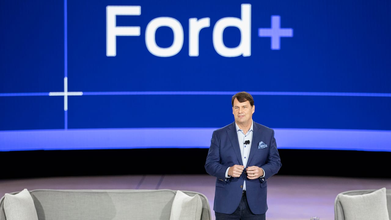Jim Faley Why Ford's Farley is Upbeat in Face of EV Headwinds