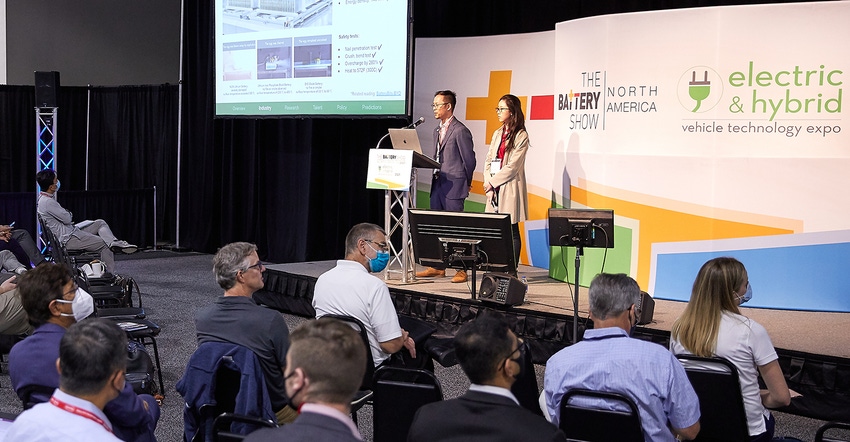 A 2021 presentation at Battery Show North America