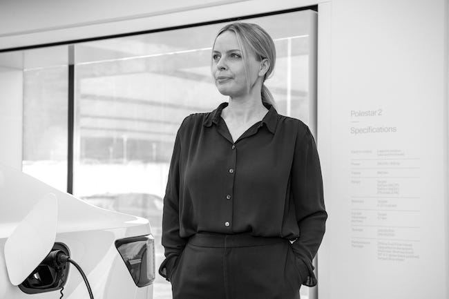Fredrika Klarén, Polestar head of sustainability